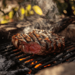 Grilled Picanha over charcoal fire